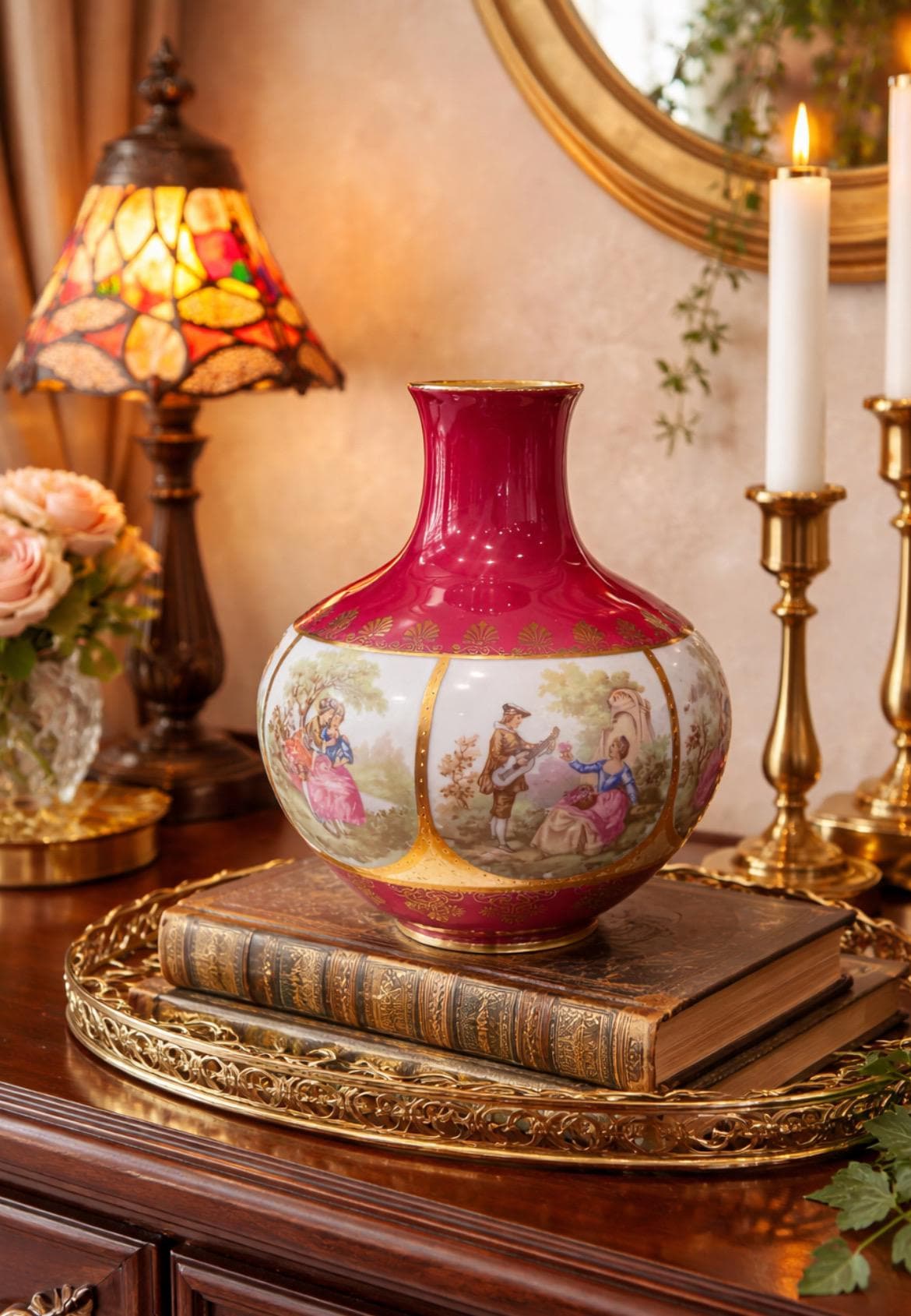 ロココ花瓶 - Etsy 日本