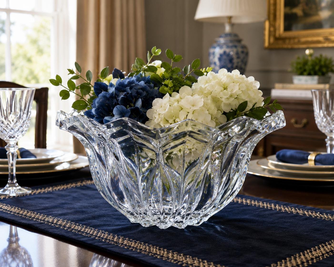 Jg Durand Crystal - Etsy