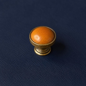 Brass Cabinet Knob Wood Drawer Pull Canada RH CK 2515 Vintage Designer Art Deco Hardware