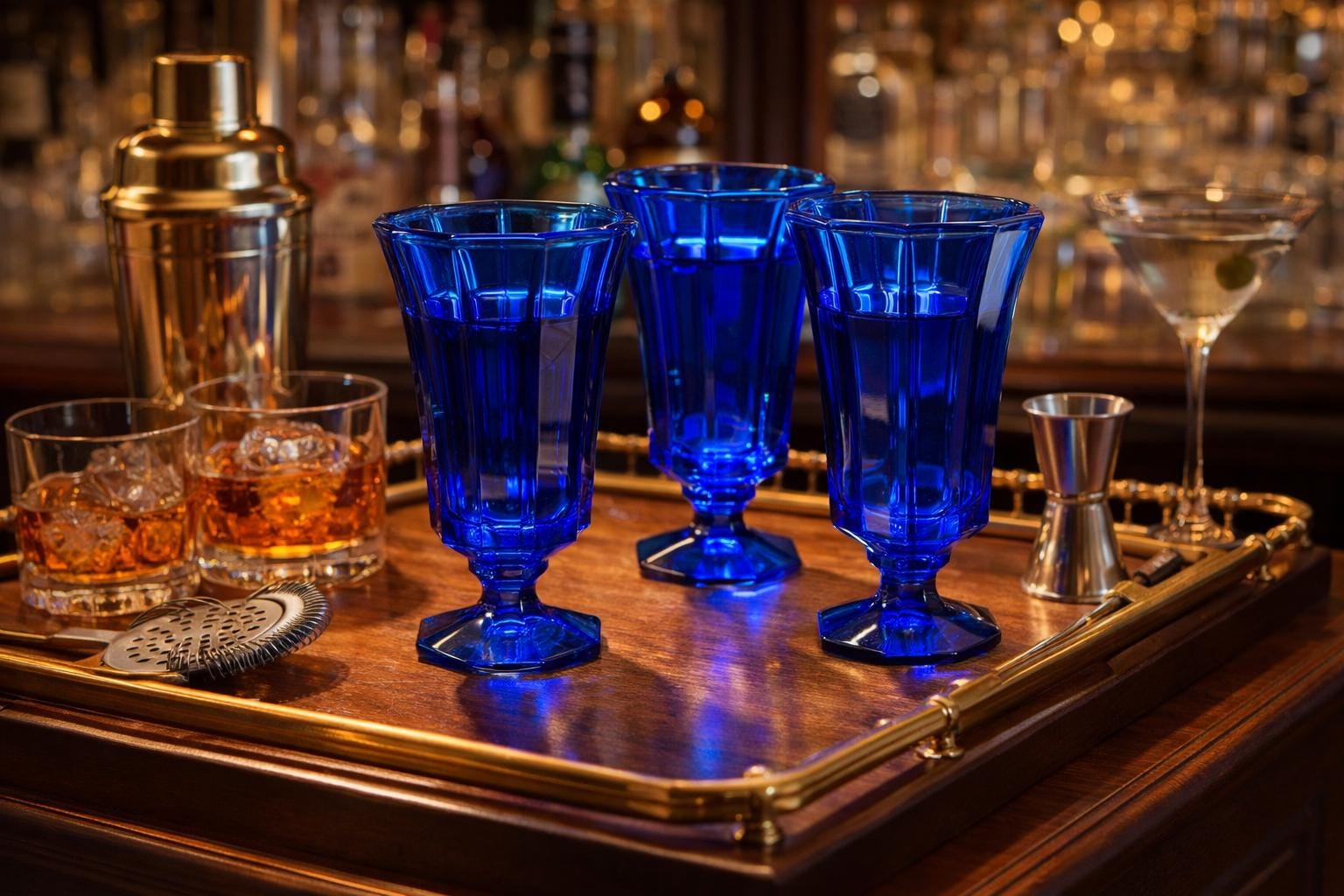 Waterford Crystal, Cobalt Blue - Etsy