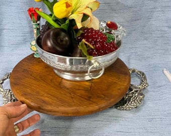 Vintage Centerpiece Bowl Wilsonware Wedding Accent Table Decoration Table Accent