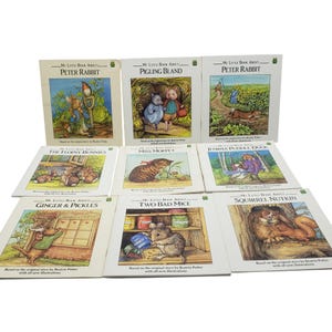Leap Frog My Little Book About Beatrix Potter 1990s Peter Rabbit Mixed Lot of 9