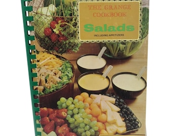 Grange Cookbook Salads Spiral Paperback Appetizers 2000 Recipes 1970