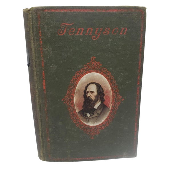 The Complete Poetical Works Of Alfred Tennyson Poet Laureate Vintage Book