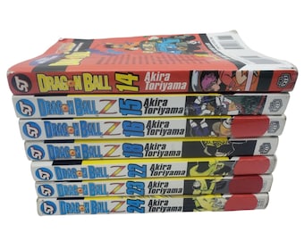 Drag N Ball Shonen Jump Graphic Novels Anime By Akira Toriyama Manga Set Vintage