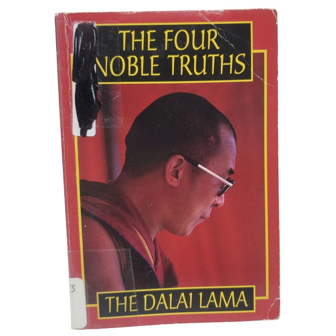 The Four Noble Truths by the Dalai Lama Paperback Vintage 1997 - Etsy