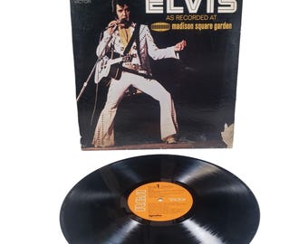 Elvis As Recorded At Madison Square Garden Vinyl LP RCA Victor 1972