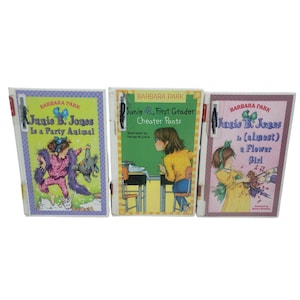 Junie B. Jones Book Set By Barbara Park  Hardback Lot of 3 Vintage