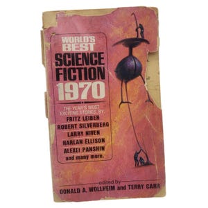 Worlds Best Science Fiction 1970 Paperback Edited By Donald A Wollheim