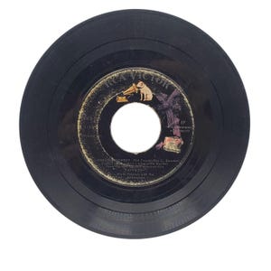 Elvis Presley 45 RPM Record Mean Woman Blues/Lonesome Cowboy Vintage