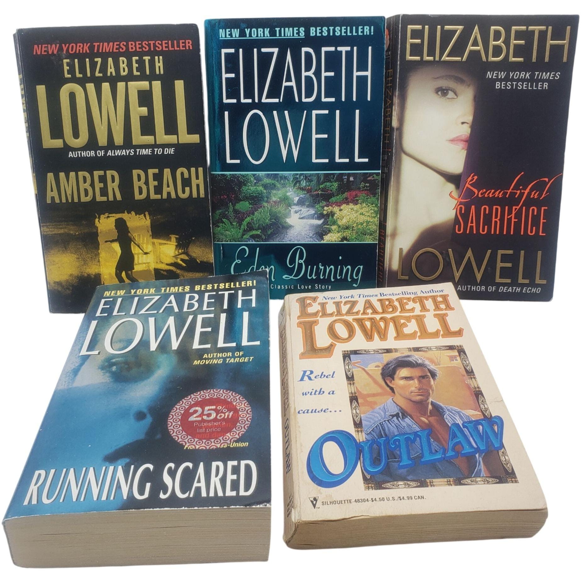 Elizabeth Lowell Romance Novels Paperback Books Set Of 5