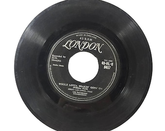 Jerry Lee Lewis 7" Vinyl Whole Lotta Shakin Goin On /It'll Be Me 45-HL-S 8457