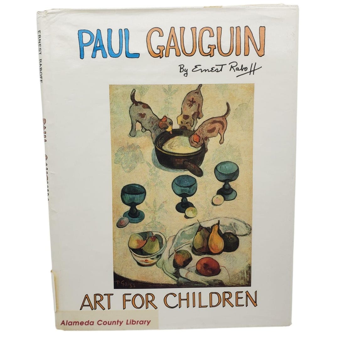 Paul Gauguin Art for Children by Ernest Raboff Hardcover Book Vintage ...