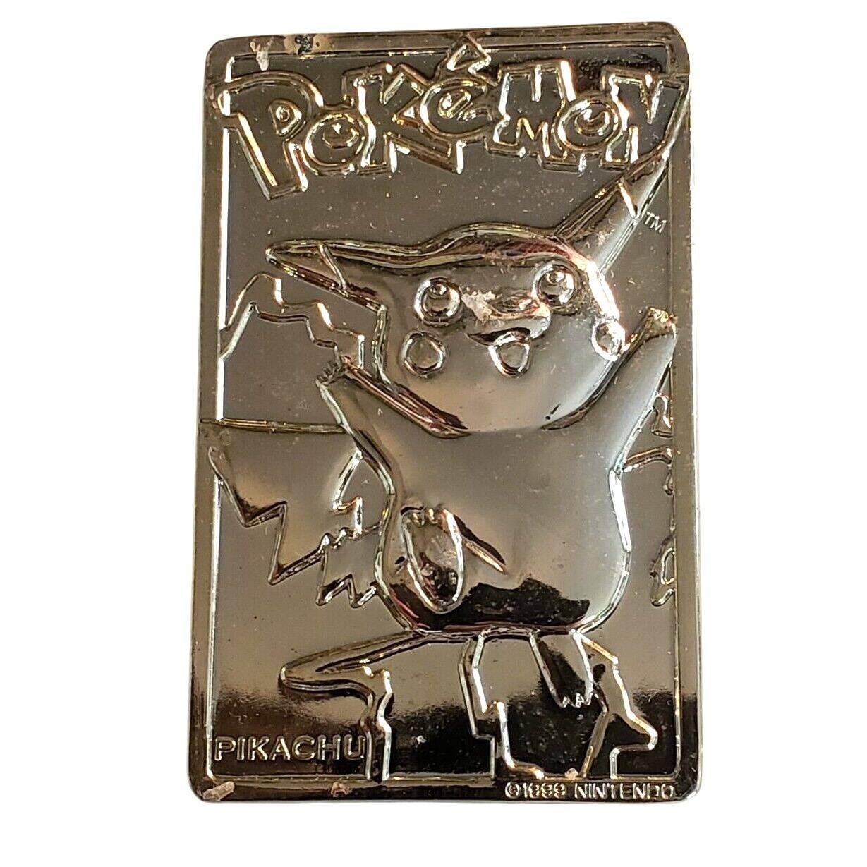 gold bar pokemon card 1999 Pokmon Golden bar A++ ** ORIGINAL NINTENDO **