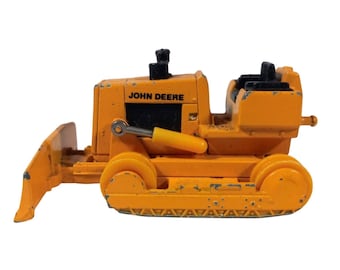 ERTL 1/64 Scale Diecast John Deere Bulldozer Crawler Tractor Vintage