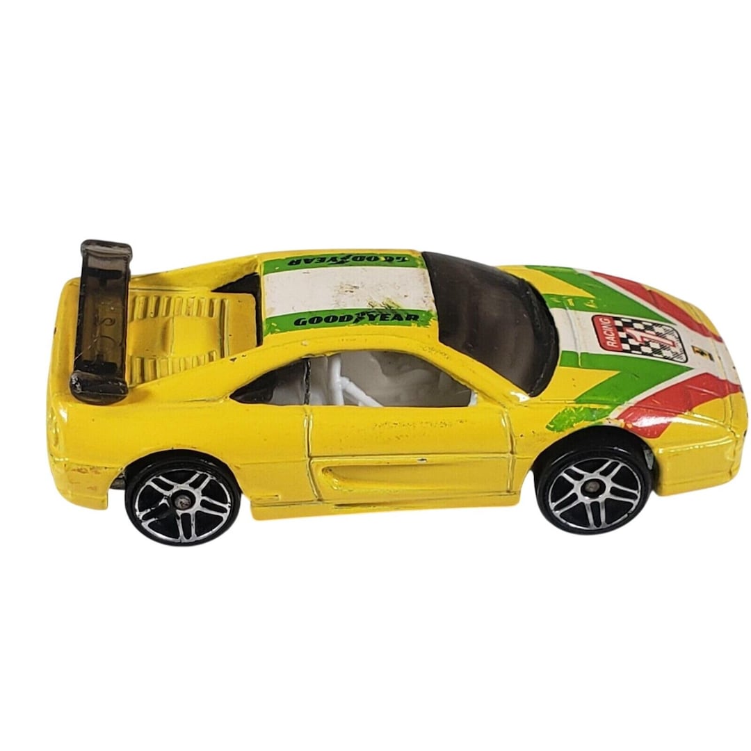 Hot Wheels Ferrari F355 Challenge Yellow 1999 Thailand Toy Car - Etsy