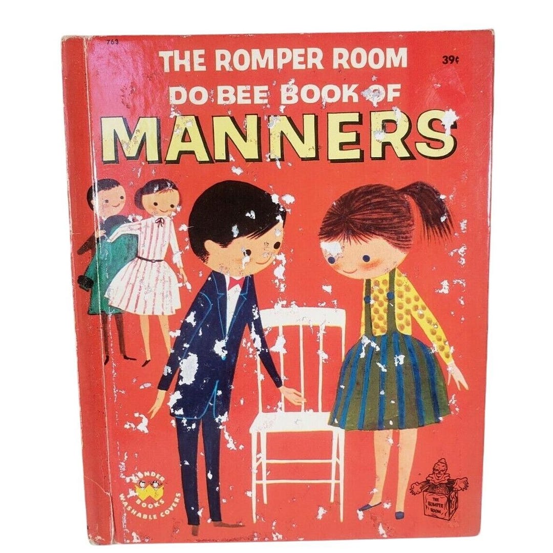 Romper Room Do Bee Book Of Manners 1960 Vintage Hardcover Etsy romper-room-do-bee-book-of-manners-1960-vintage-hardcover-etsy