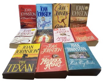 Joan Johnston Romance Paperback Book Lot Of 11 Novels