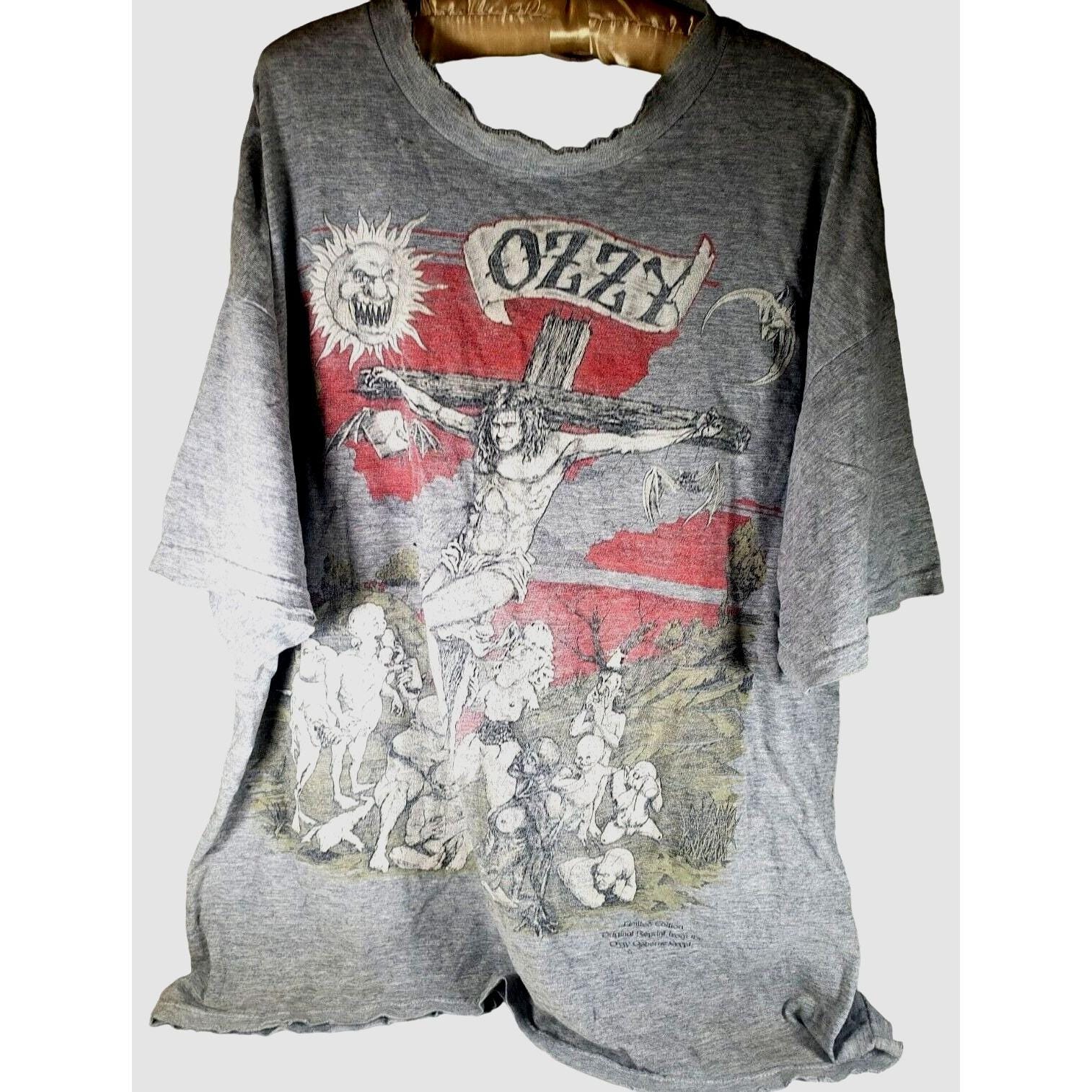 Crucifix Band T Shirt - Etsy