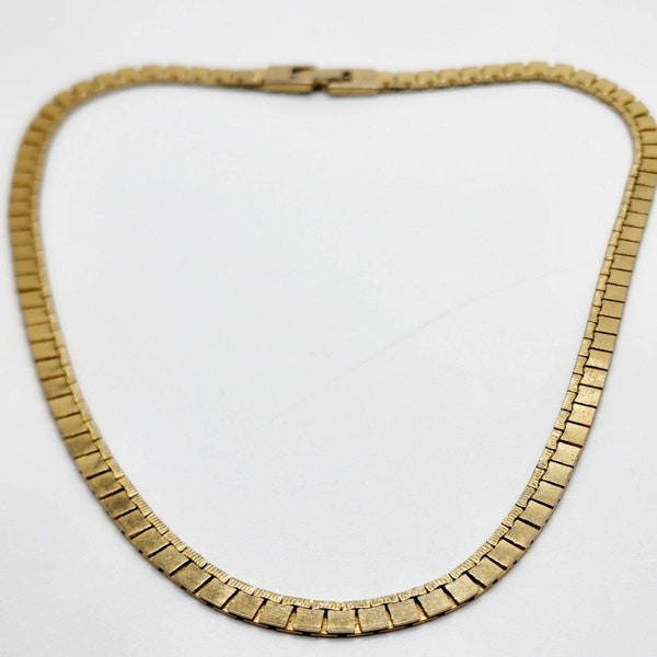 Gold Necklace Marked Korea Etsy