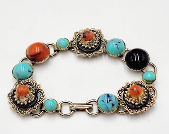 唯一無二の個性を纏う【YOSTER】Under the Coral Bracelet Vintage Zuni Coral Bracelet by Jason and Pearl Ukestine