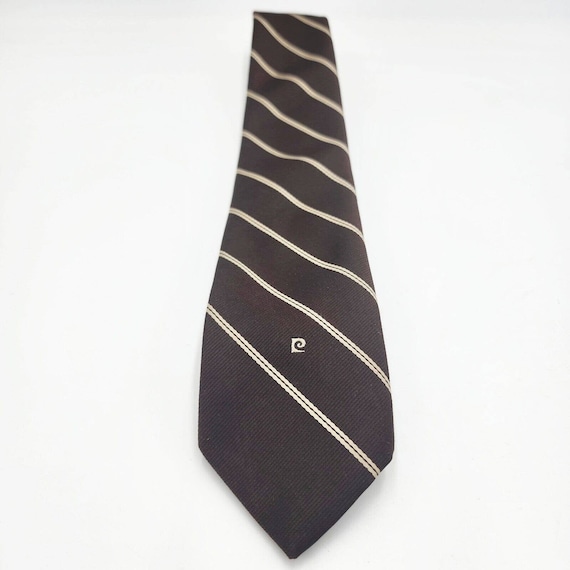 Vintage Pierre Cardin Classic 58” Men Tie 100% Imp