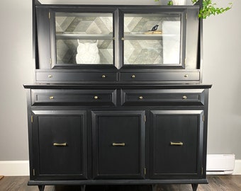RESERVED for Keiko Balinese Style Cabinet With Dowels Bars Tall