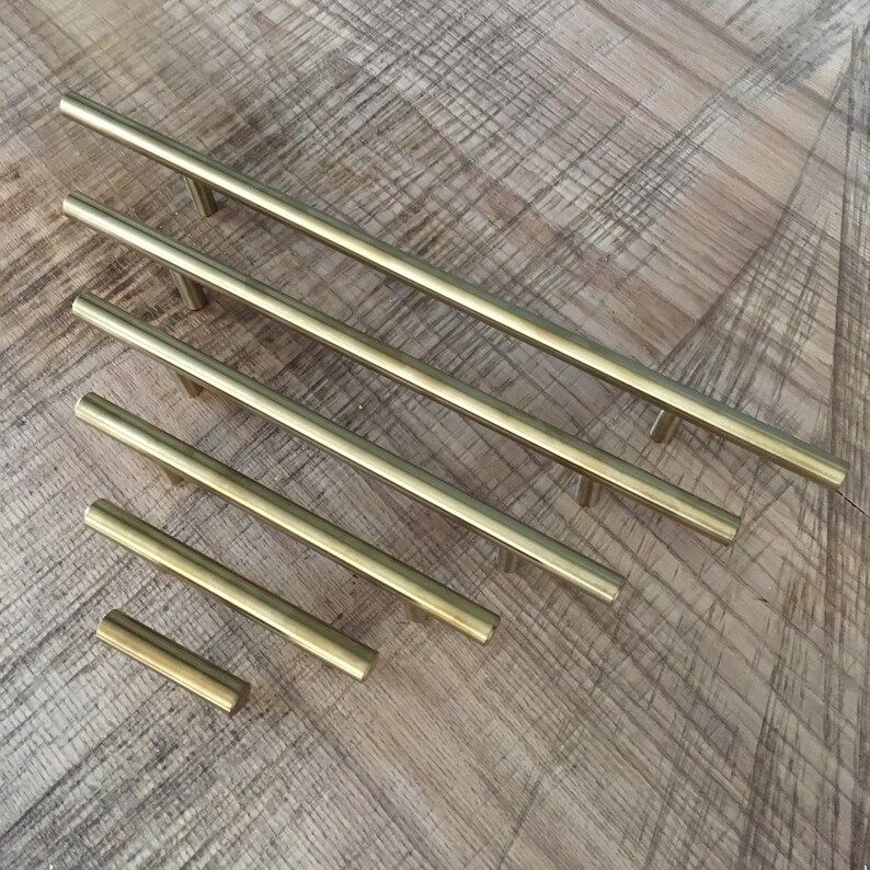 Modern Gold Drawer Pulls Gold Drawer Pulls Mid Century Etsy Canada