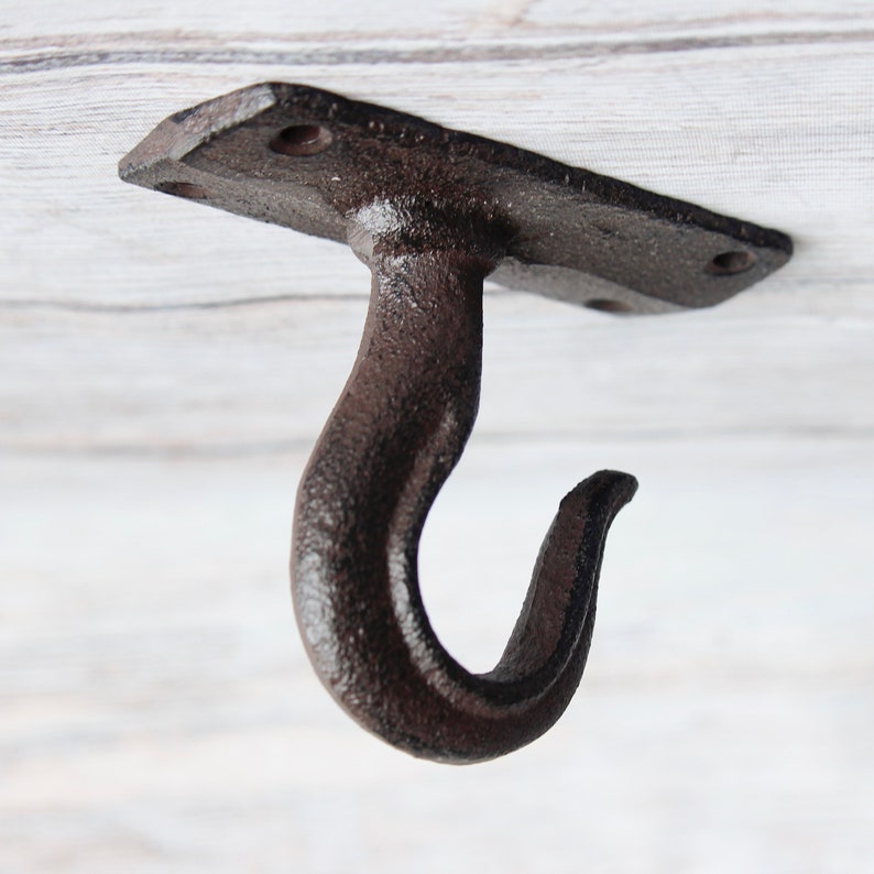 Heavy Duty Ceiling Hook Perfect for Rustic Industrial Decor Etsy