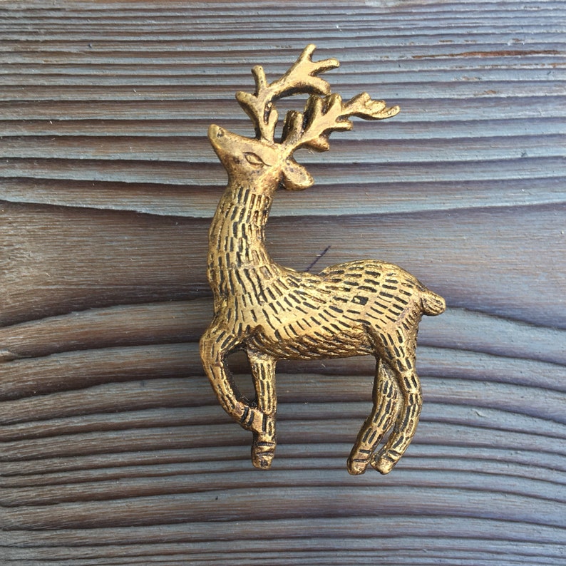 deer drawer knobs - deer cabinet knobs (rtg46)