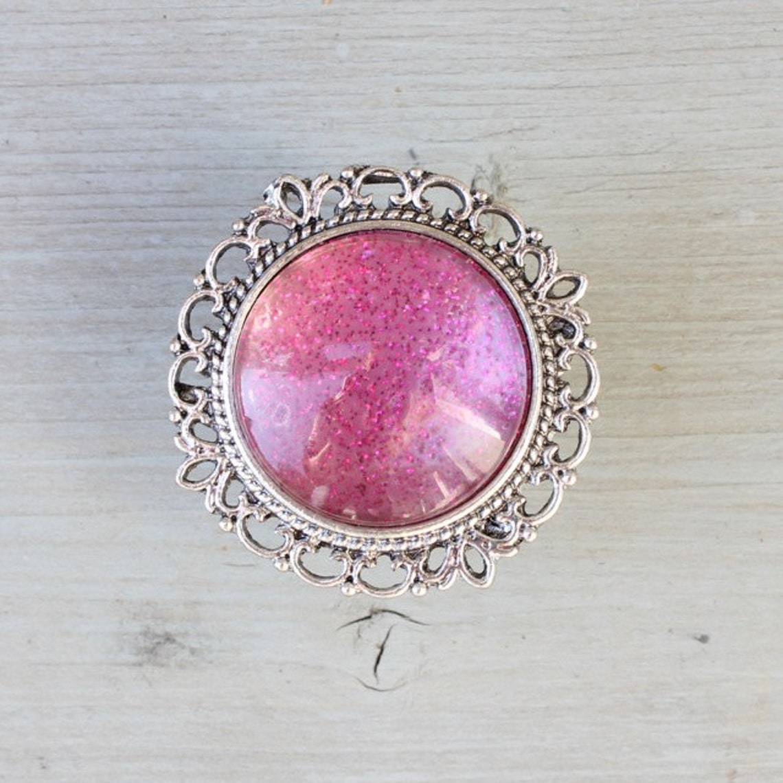 Glitter Knobs in Hot Pink Glitter Pink Drawer Knobs Etsy
