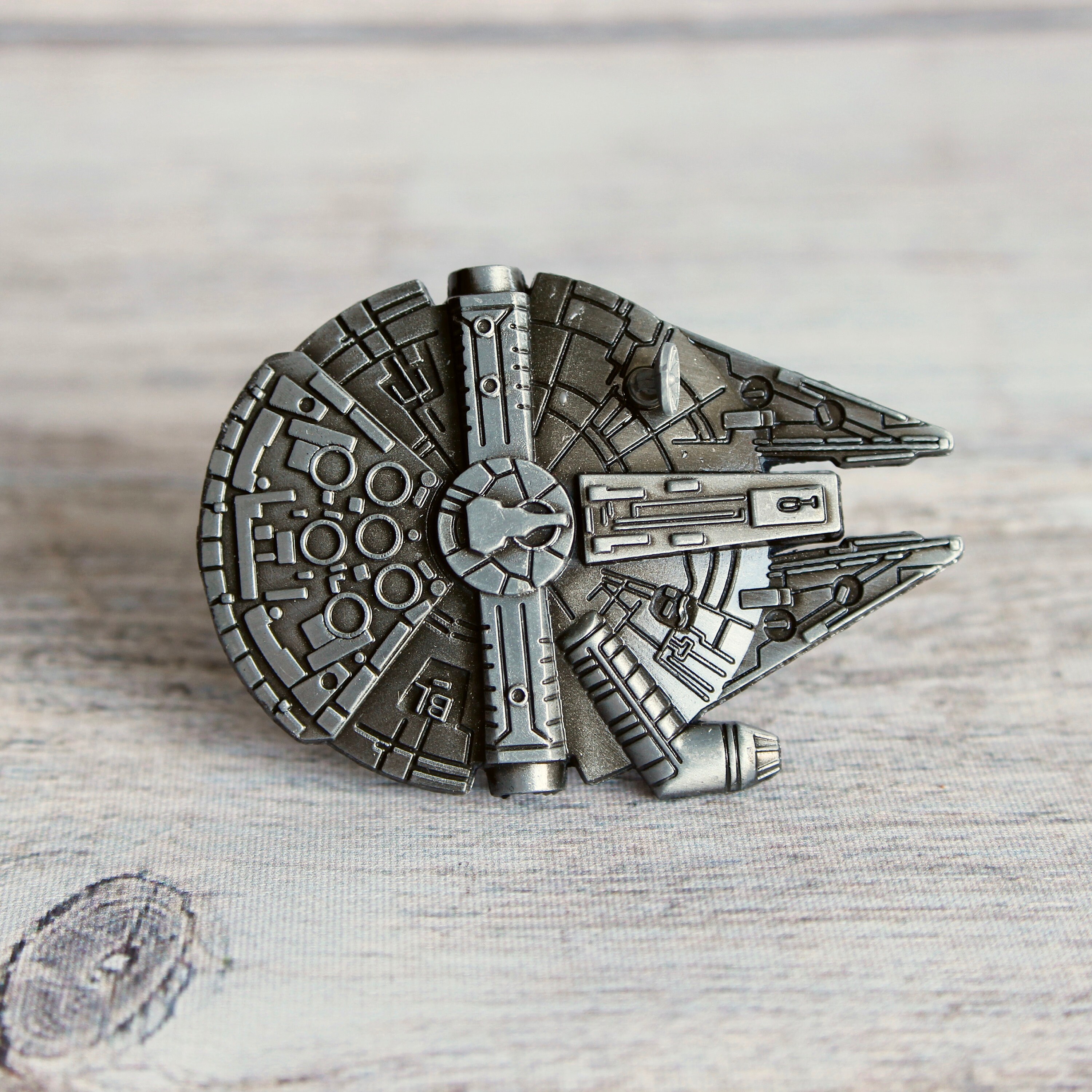 Star Wars Drawer Knob Millennium Falcon In Metal Cabinet Etsy