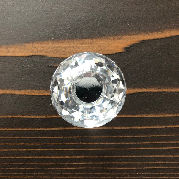 Small Clear Crystal Drawer Knobs Glass Crystal Drawer Knobs Etsy