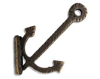 Anchor Wall Hook - Towel or Coat Hook Nautical Coastal Decor