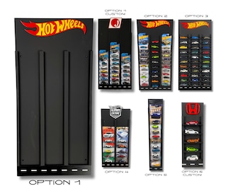 Toy Car Wall Display for Hot Wheels Die Cast Collection Storage Display for Hot Wheels Blister Packs