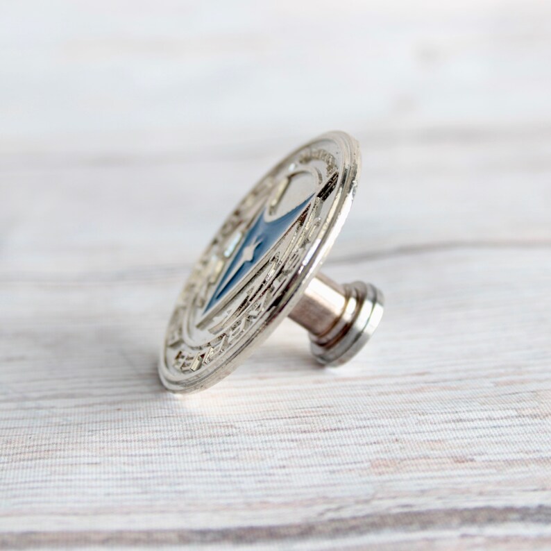 Star Trek Knobs for SciFi Decor Starfleet Drawer Etsy