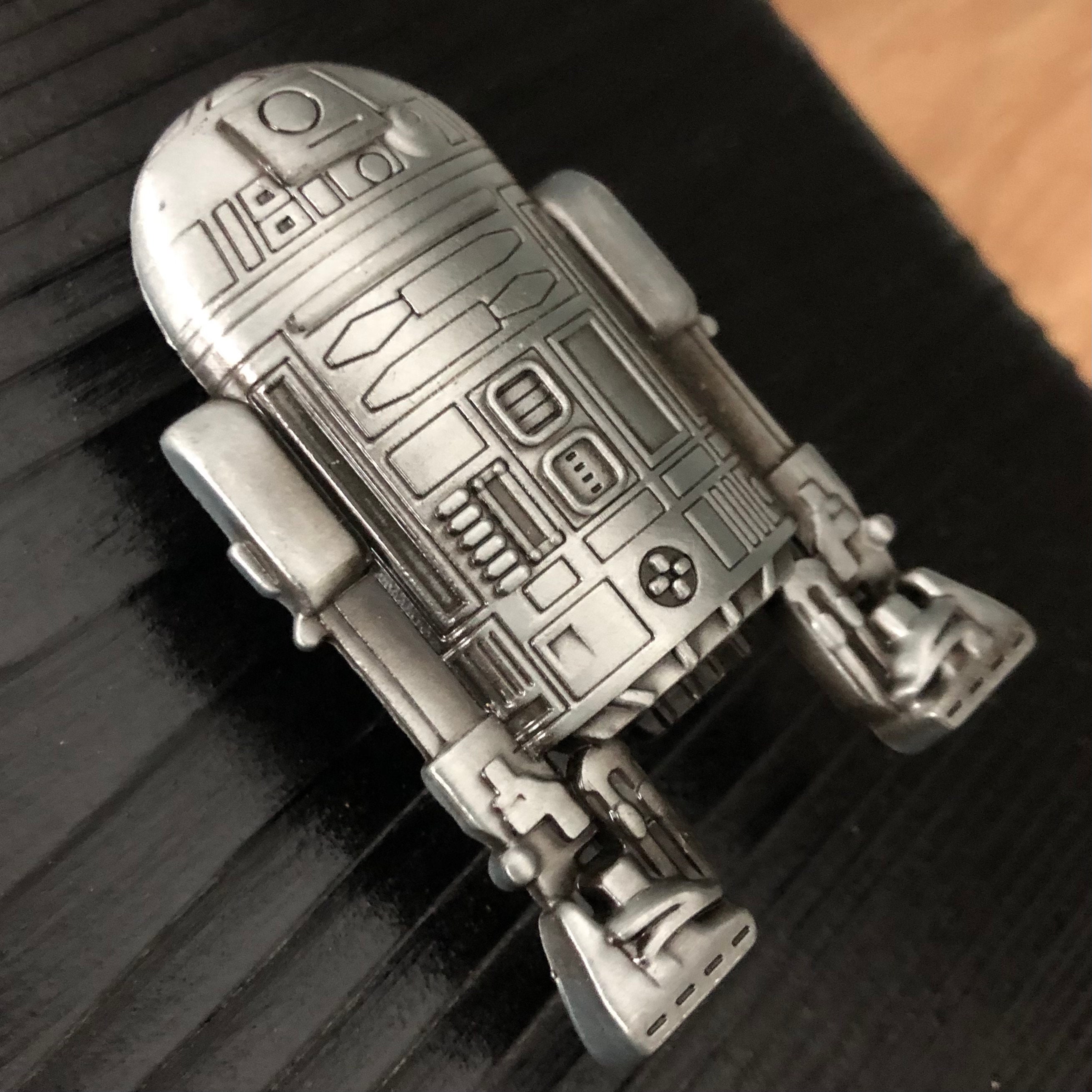 Star Wars Drawer Knob R2D2 in Pewter R2D2 Drawer Knobs Etsy