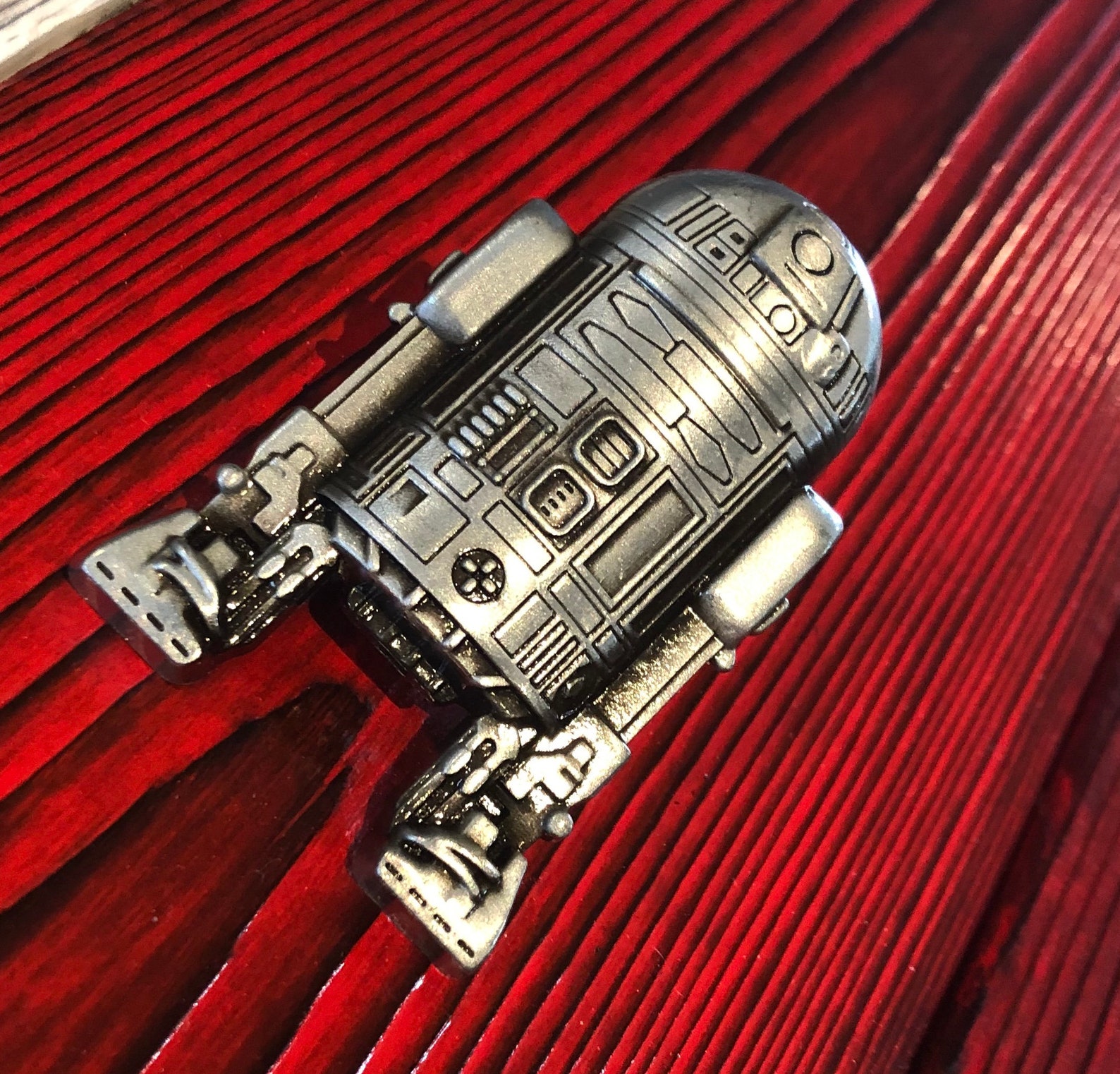 Star Wars Drawer Knob R2D2 in Pewter R2D2 Drawer Knobs Etsy