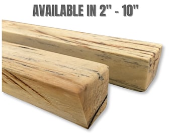 Wood Drawer Pulls Custom Sizes Spalted Maple MCM 2 - 10 inch