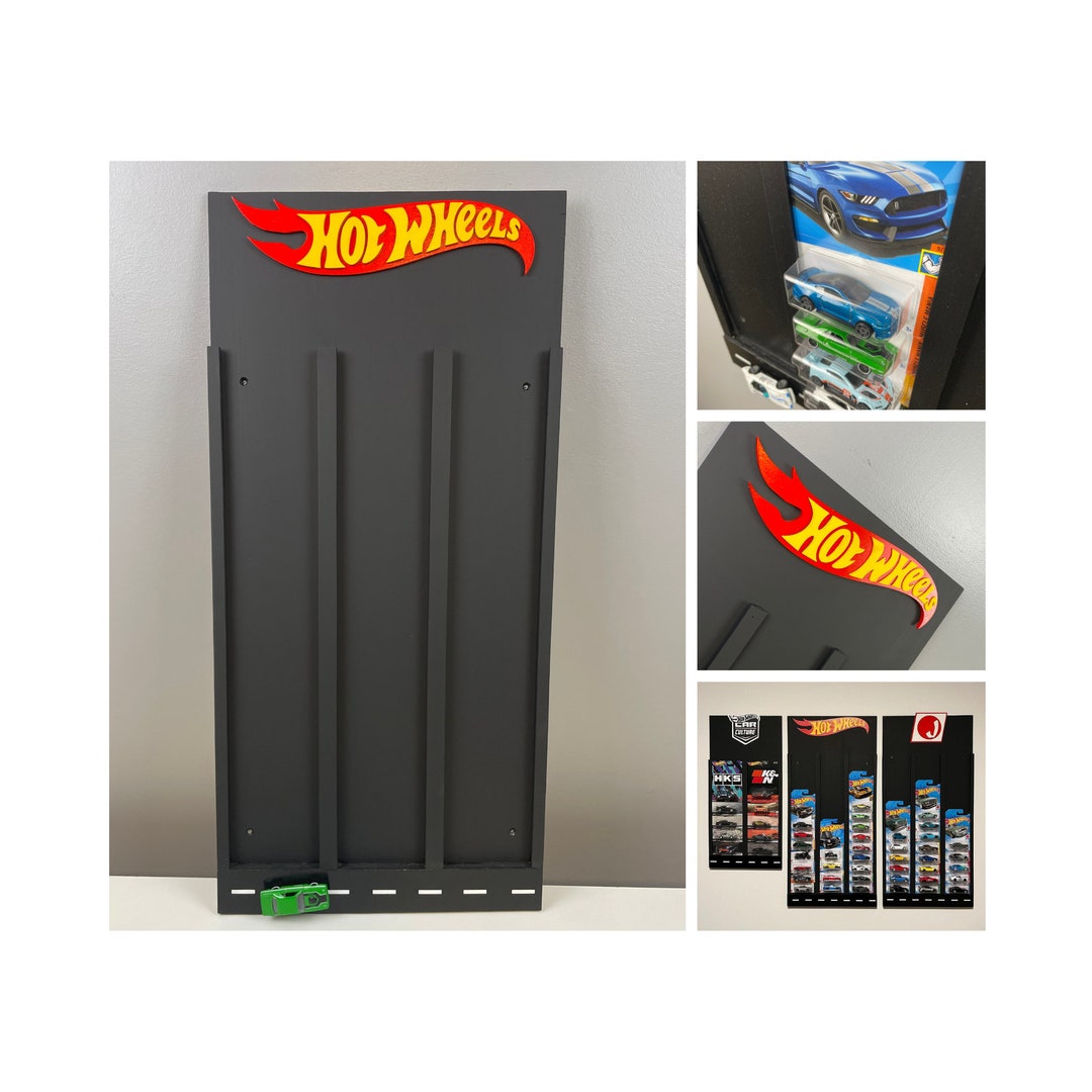 Toy Car Wall Display Die Cast Collection Storage Display for Hot Wheels
