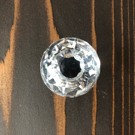 Small Clear Crystal Drawer Knobs Glass Crystal Drawer Knobs Etsy
