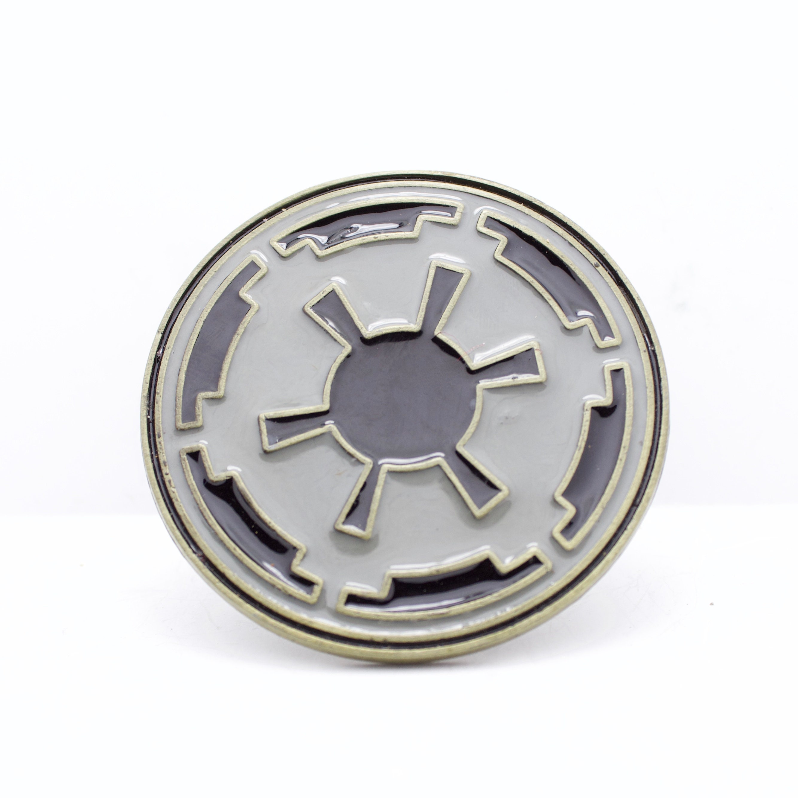 Star Wars Drawer Knobs Imperial Crest Hardware Grey Etsy