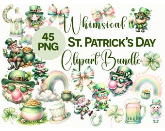 St. Patrick's Day Clipart Bundle