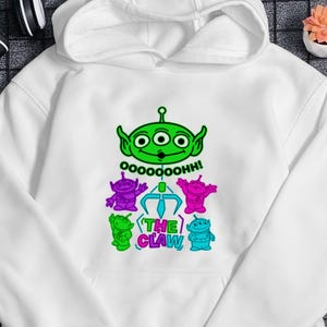 Cute Aliens Hoodie Toy Story Hoodie Vacation Hoodie 2025 Trip Hoodie Pixar Cartoon Hoodie Magic Kingdom Shirt Gift