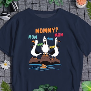 Funny Seagull Saying T-shirt Finding Nemo T-shirt Funny Kid Shirt For Cartoon Park Shirt Vacation Shirt Family Trip Shirt Birthday Gift