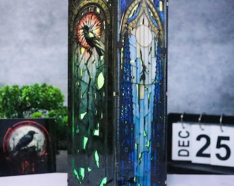 Six Of Crows Light Box, Leigh Bardugo Novel Night Light, Fantasy Series Themed Wood Lamp, Bookish Decor, Young Adult Gifts, Wood Gifts
