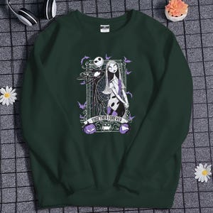 Jack And Sally Sweatshirt, Nightmare Before Shirt, Halloween Movie Inspired Shirt, Family Matching Shirt, Halloween Shirt Gifts