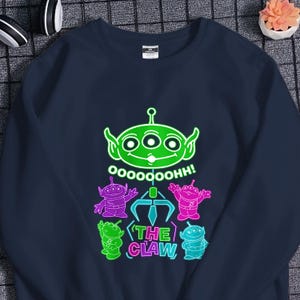Cute Aliens Sweatshirt Toy Story Sweatshirt Vacation Sweatshirt 2025 Trip Sweatshirt Pixar Cartoon Sweatshirt Magic Kingdom Shirt Gift
