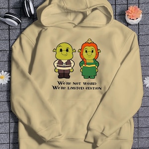 Cute Shrek Hoodie Shrek And Fiona Hoodie Shrek Funny Cartoon Hoodie Meme Hoodie For Vacation Trip Birthday Gift For Friends Gift For Her