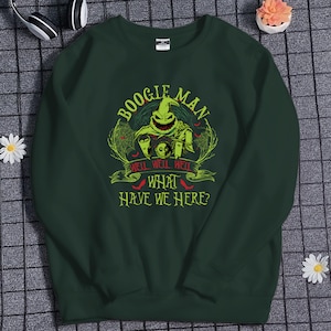Boogie Man Shirt, Albtraum vor Unisex Sweatshirt, Horrorfilm Charaktere Shirt, Halloween Shirt Geschenke